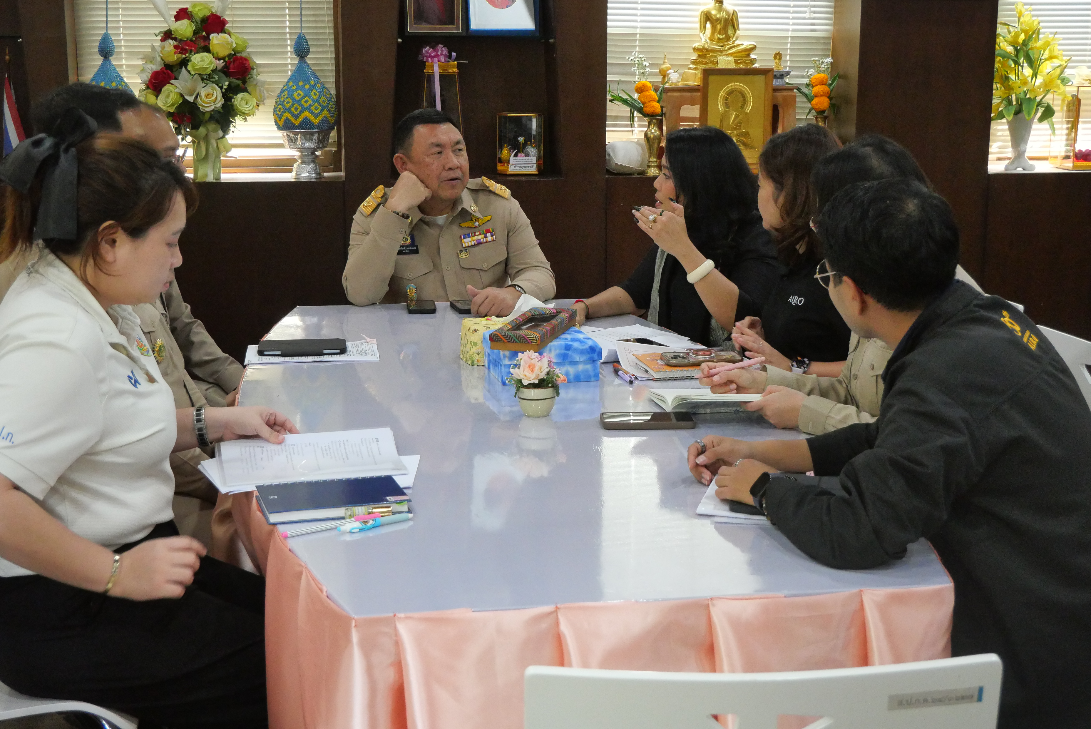 title - เลขาธิการ ส.ป.ก. บันทึกเทปให้สัมภาษณ์ภาพยนตร์สารคดีชุด “สืบสาน สร้างสุข ปวงประชา” และตรวจติดตามการดำเนินงานในพื้นที่เขตปฏิรูปที่ดิน ณ จังหวัดพระนครศรีอยุธยา